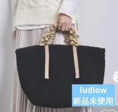 お値下げ❗️【新品未使用】LUDLOW キャンバストート ハート ブラック 