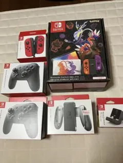 Nintendo Switch本体 美品 コントローラー3点セット - メルカリ