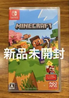 新品未開封　Minecraft マインクラフト switchソフト