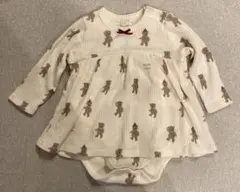 gelatopique ロンパースワンピース　くま柄　80サイズ