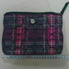 コーチポーチ　コーチ　コスメポーチ　コーチ未使用