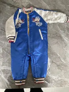 80センチスカジャンロンパースと90センチダウンのセットです