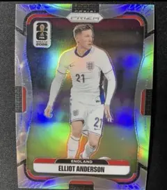 panini エリオット・アンダーソン　マンチェスター・シティ　イングランド代表
