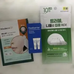 韓国ニードルパッチ３点セットのサムネイル