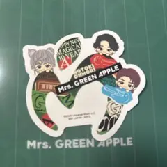 Mrs. GREEN APPLE 一番くじ　ステッカー