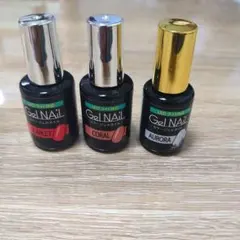 即購入⭕️ジェルネイルカラー 3本セット