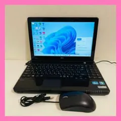 NEC ノートパソコン Windows11 YouTubeに最適！ノートPC本体 - メルカリ
