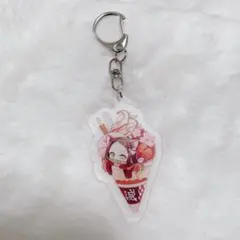 アクリルキーホルダー クレープ　鬼滅の刃　竈門 禰豆子