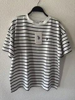US POLO ASSN. ストライプ 半袖Tシャツ