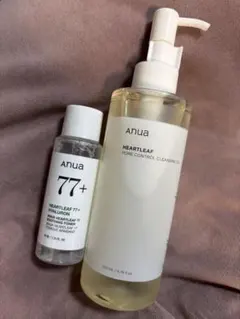 【新品未使用】anua クレンジングオイル200ml & 化粧水40ml