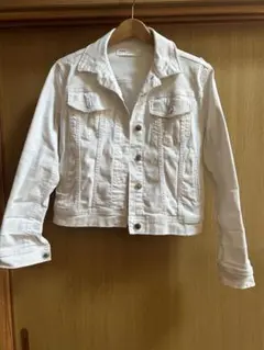 ZARA ホワイト デニムジャケット　S