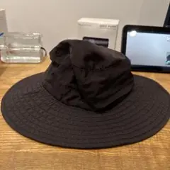 黒 ポリエステル アウトドアハット