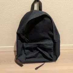 ネイビー ナイロンバックパック　無印良品