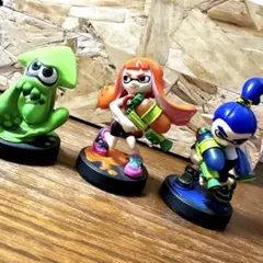 【美品】amiibo スプラトゥーン3体セット