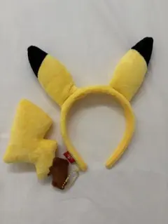 【韓国限定レア】ポケモン ピカチュウ イーブイ カチューシャ ロッテワールド 韓国限定レア】ポケモン ピカチュウ イーブイ カチューシャ