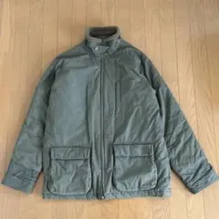 【HANG TEN】カーキ ボア襟 ジャケット L