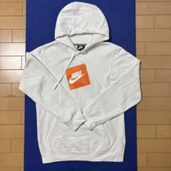 NIKE ホワイト スウェットフーディ S アメカジ　ユニセックス