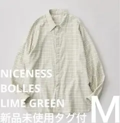 【タグ付き新品未使用】 NICENESS BOLLES LIME GREEN