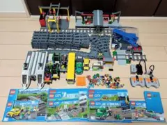 値下げ LEGO CITY 鉄道セット ミニフィグ多数