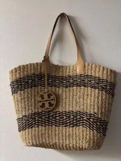 TORY BURCH かごバッグ ボーダーのサムネイル