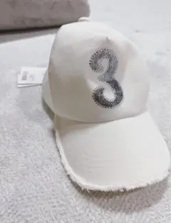 Muta 数字8刺繍 ホワイトキャップ - メルカリ