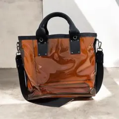 【HAYNI / 完売品】ガナビー クリアバッグ スタッズ 2way ショルダーのサムネイル
