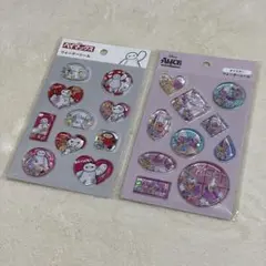 【ベイマックス&オイスター】ウォーターシール2種セット セリア seria