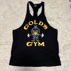 ゴールドジム GOLD'S GYM タンクトップ Yバック　L ブラック　黒のサムネイル