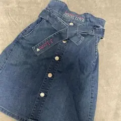 美品☆JENNI LOVE ハイウェストデニムスカート　ウエスト調整可能