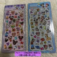 ディズニー プチドロップシール スイーツ　 ミッキーフレンズ