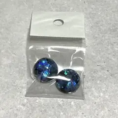 ハンドメイド 素材 カボション パーツ ポリホタル レジン ピアス イヤリング