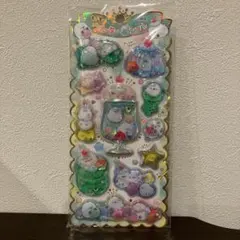 シマエナガ　キラキラ　ウォーターインシール