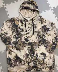 【超美品】CMMN SWDN ペイズリー柄 パーカー L