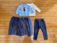 UNIQLO ベビー服トレーナー　ズボンセット