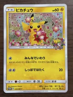 ポケモンカード ピカチュウ 224/SM-P みんなでいわう 2枚 - メルカリ