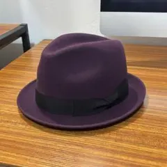 CA4LA ウールハット パープル！秋冬