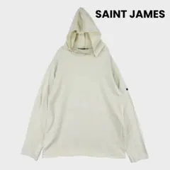 SAINT JAMES フード パーカー L 生成り フランス製