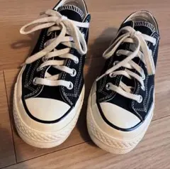 CONVERSE ALL STAR ブラックローカットスニーカー