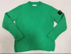 【美品】STONE ISLAND　ニット　グリーン　Sサイズのサムネイル