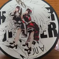 きゅるりんってしてみて 逃げ水あむ チバゆな アクリルキーホルダー