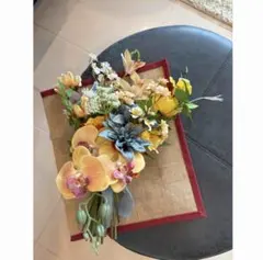 アーティフィシャル ブーケとコサージュセット