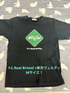 激レアM！2020F.C.Real Bristol ×東京ヴェルディTシャツ黒のサムネイル