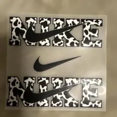 NIKE カウ柄 アイロンプリントシート 約10cm