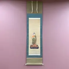 美品 掛け軸 大幅！ 上村松園筆「序の舞」美人画 浮世絵 年中掛け