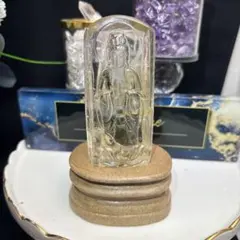 高品質シトリン 観音様 カービング♡No.2898