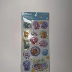 ケアベア　ポップデコパーティー　わたあめカプセルシール　シャカシャカシール