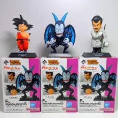 プロフ全品300円〜！一番くじドラゴンボールEX F賞アーカイブス3種箱有美品