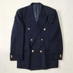 ADAMSON HOMME/アダムソンオム　紺ブレザー　ウールダブルジャケット