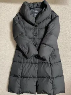 【美品】 M-PREMIER LIMONTA生地使用　 ロングダウンコート　黒 美品】 M-PREMIER LIMONTA生地使用 ロングダウンコート 黒 美品✨エム