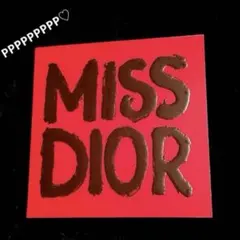 miss dior ・ノベルティ・付箋ノート